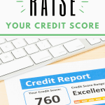 Pinterest pin for How to Raise Your Credit Score