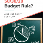 Pinterest pin for What Is the 50/30/20 Budget Rule?
