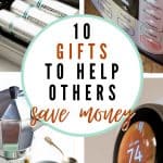 Pinterest pin for Money Saving Gift Ideas