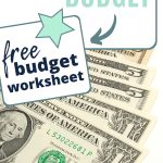 Pin for How to Create a Bare Bones Budget