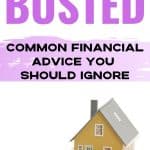 Pinterest pin for Common Money Myths Busted