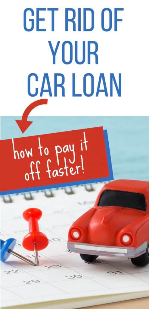 Pinterest pin for How to Pay Off Your Car Faster