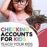 Pinterest Pin for Checking Accounts for Kids