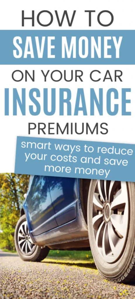 Pinterest pin for How to Save on Car Insurance