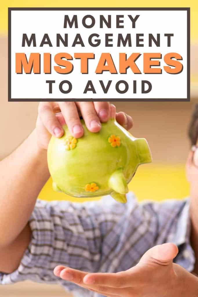 Pinteret pin for Money Management Mistakes to Avoid