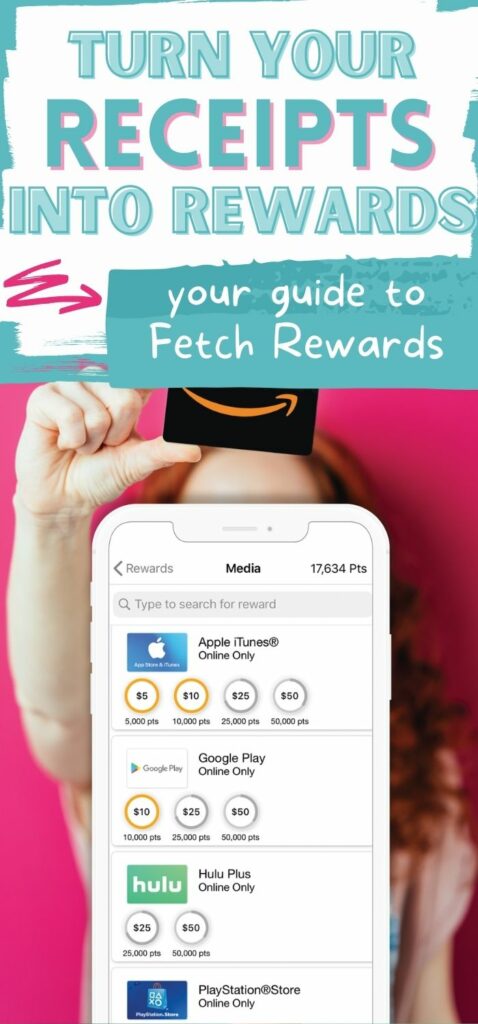 Pinterest pin for the article Fetch Rewards review